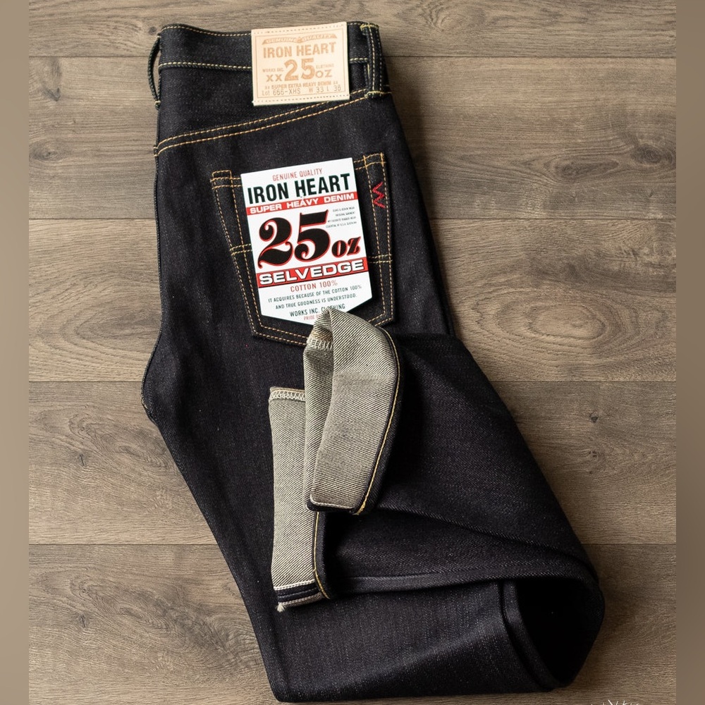 🔥 Iron Heart IH-888 25oz Selvedge Denim - Size 38x36 🔥